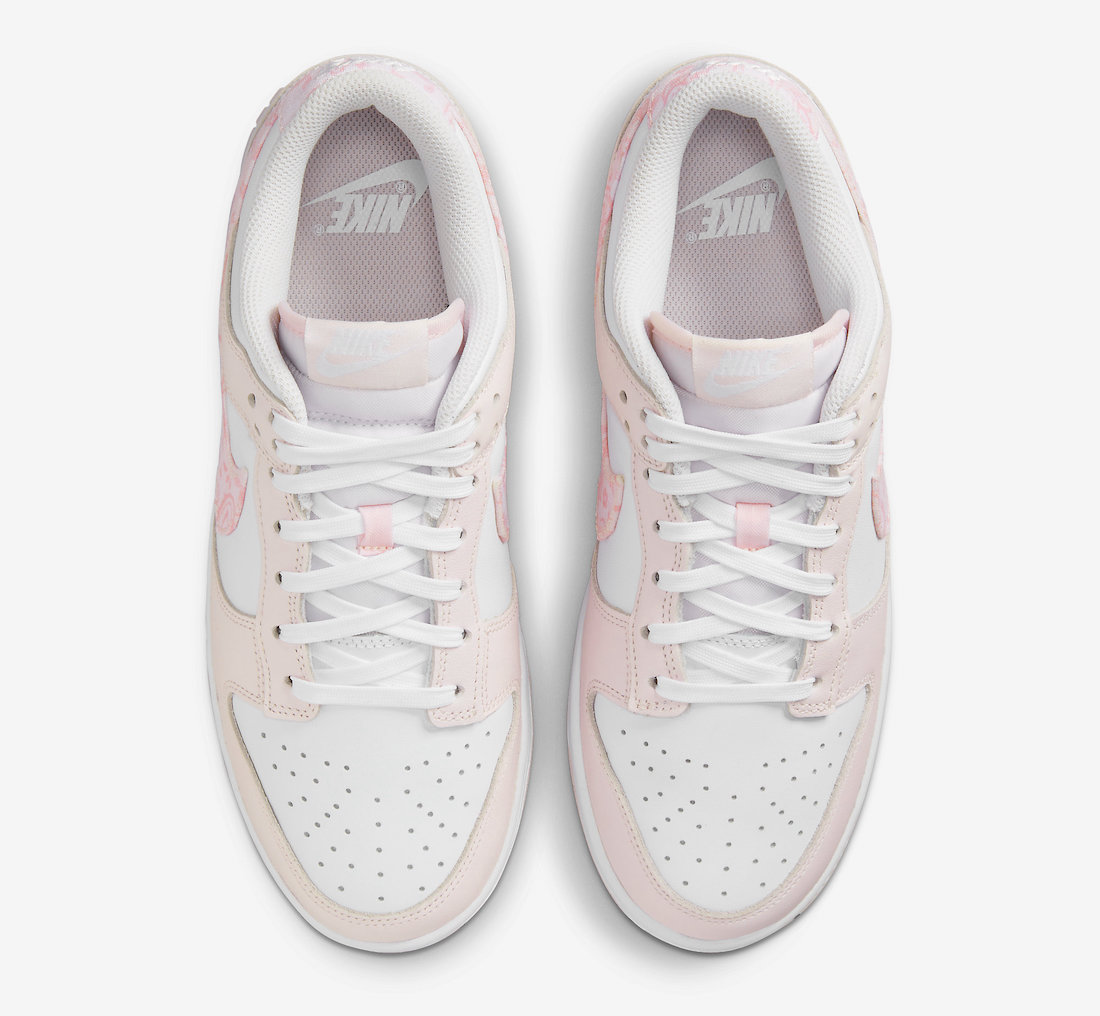 Nike Dunk Low Pink Paisley FD1449-100 Release Date