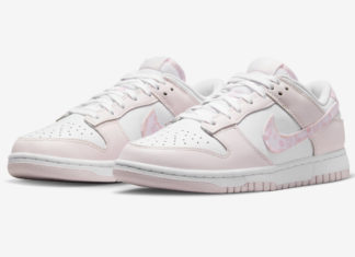 耐克Dunk Low “Pink Paisley “的官方照片