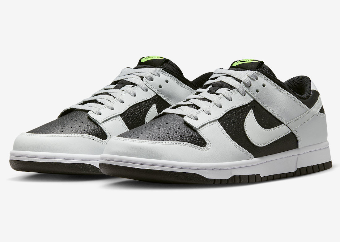 Nike Dunk Low Reverse Panda Neon FD9756-001 Release Date