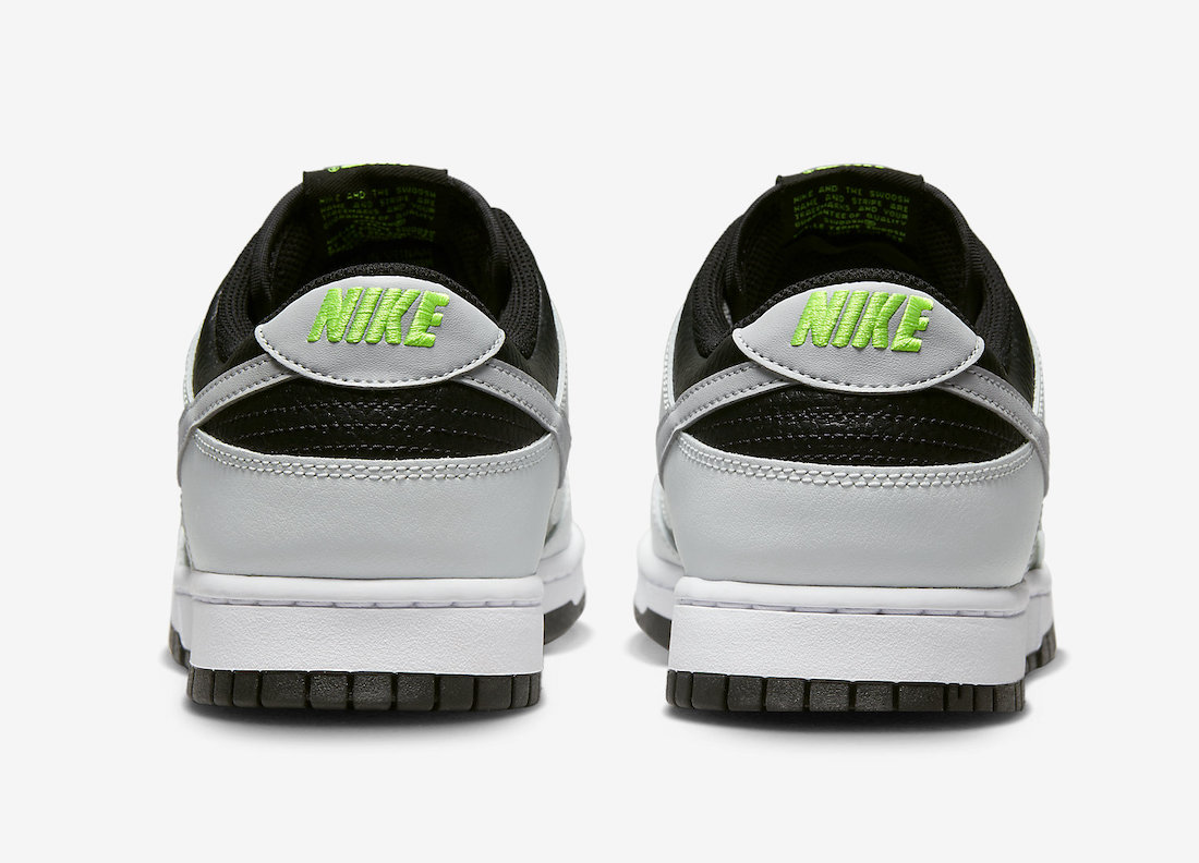 Nike Dunk Low Reverse Panda Neon FD9756-001 Release Date