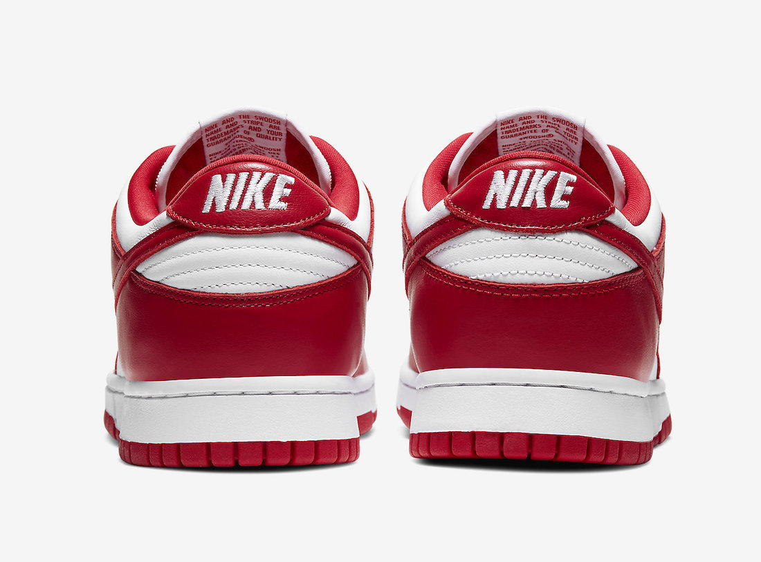 Nike Dunk Low St. Johns 2023 Release Date Heel