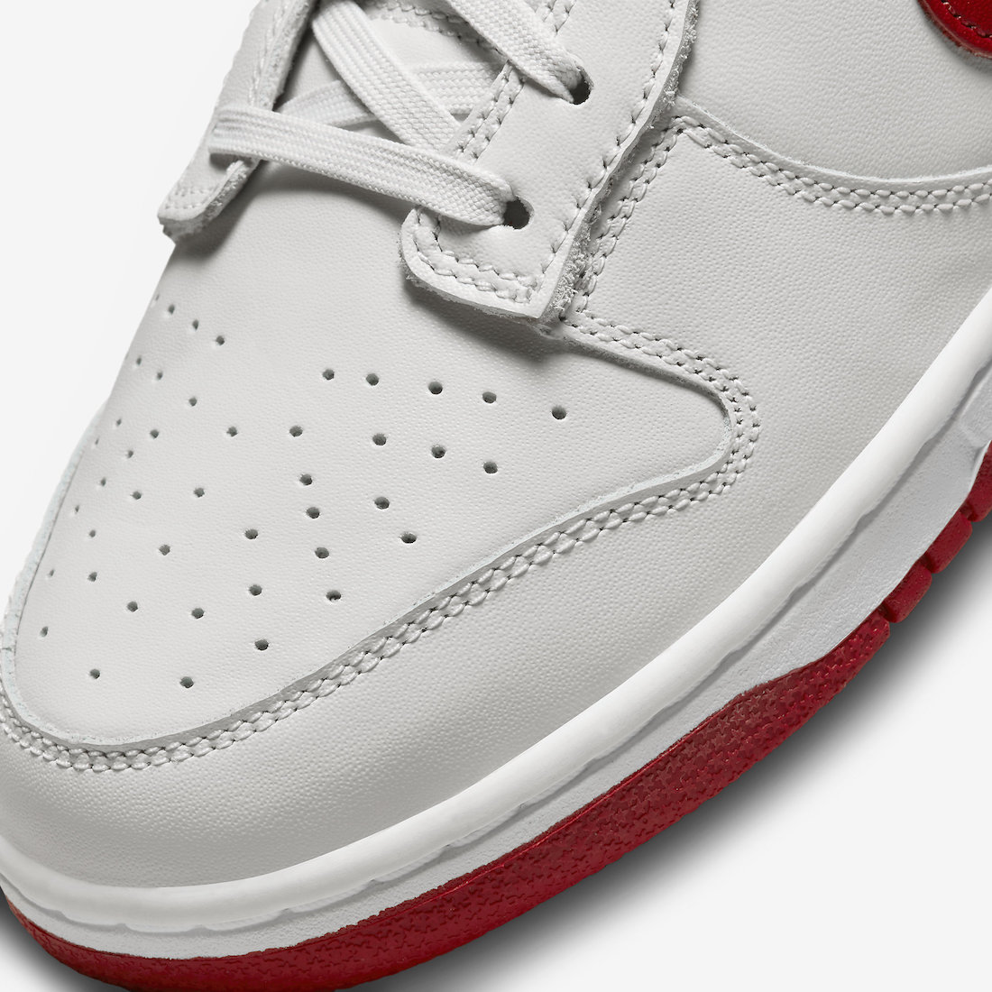Nike Dunk Low Vast Grey Varsity Red FJ0832-011 Release Date