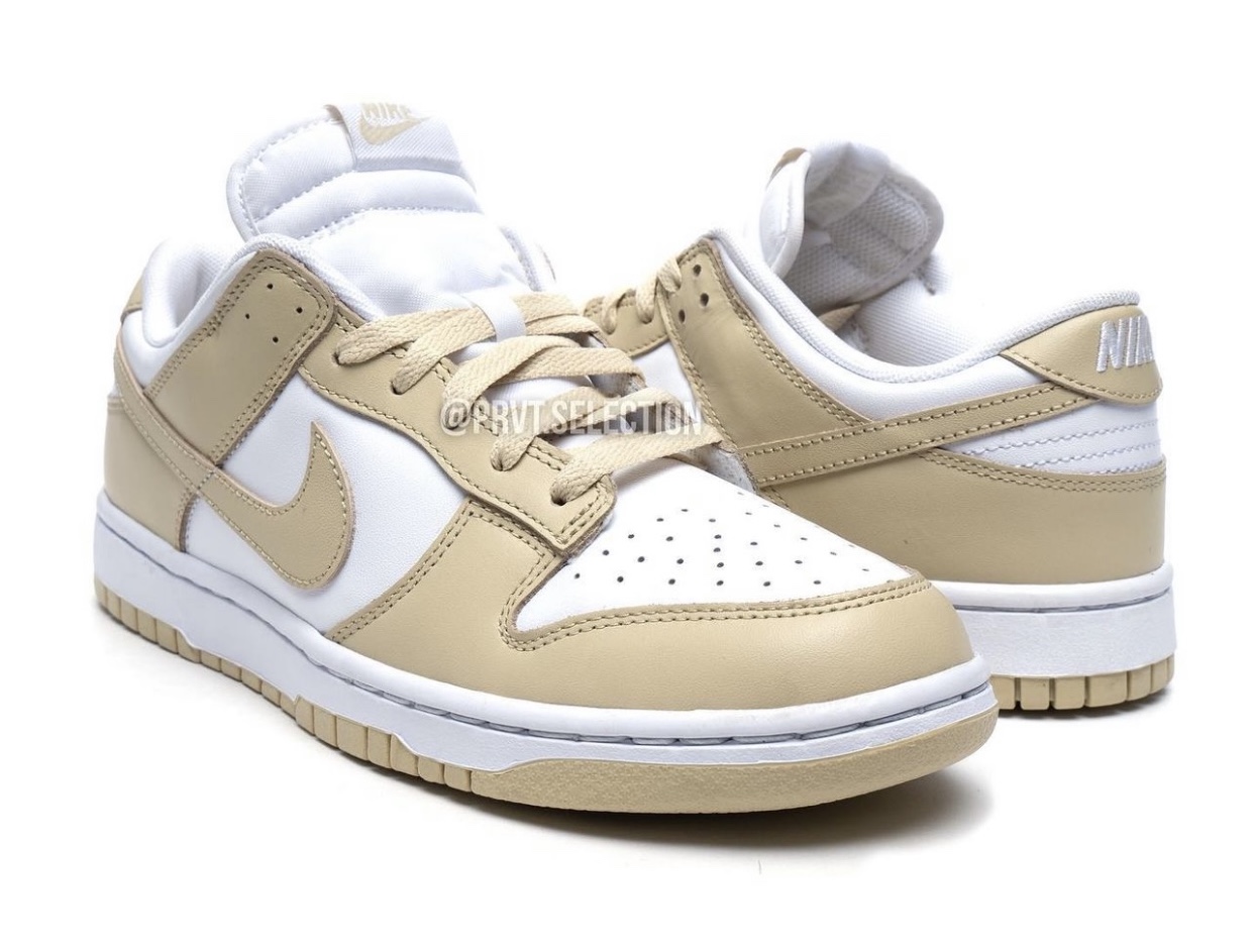 Nike Dunk Low White Team Gold DV0833-100 Release Date