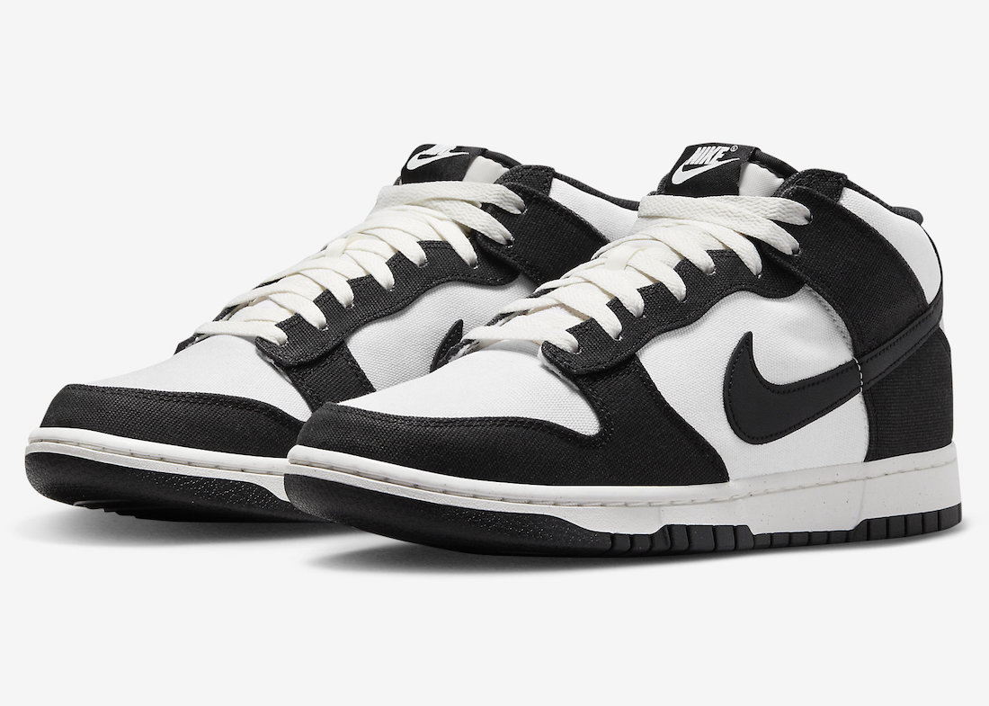 Nike Dunk Mid Panda DV0830-102 Release Date