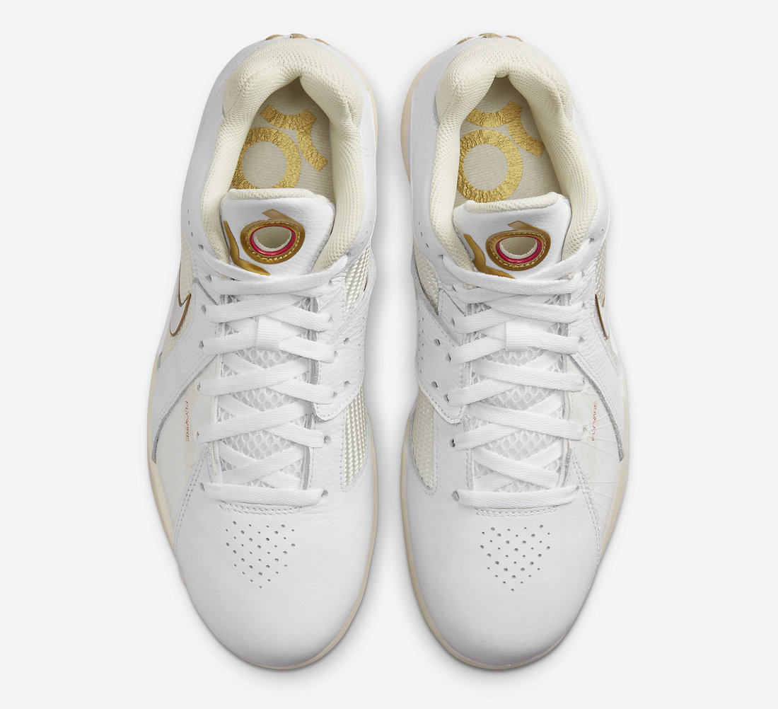 Nike KD 3 White Gold DZ3009-100 Release Date