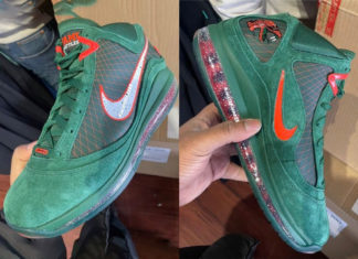 耐克LeBron 7 “FAMU “也将推出绿色版