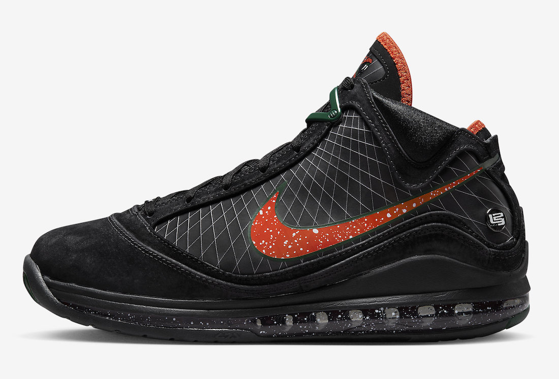 Nike LeBron 7 Florida AM DX8554-001 Release Date