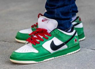 Nike SB Dunk Low “Heineken 2.0” 传闻将于2023年上市