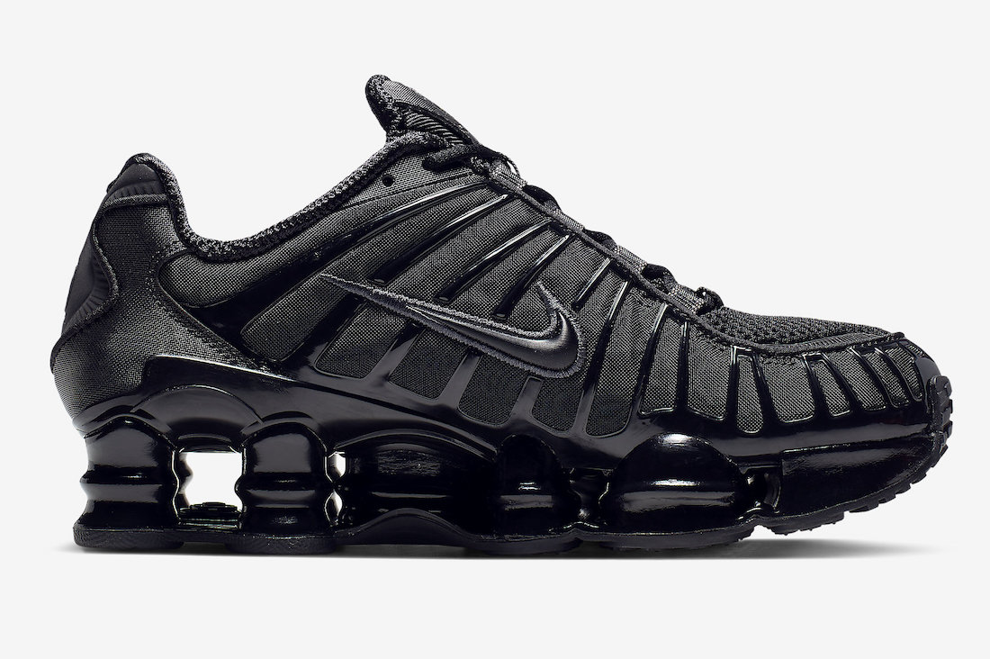 Nike Shox TL Black Metallic Hematite AR3566-002 Release Date