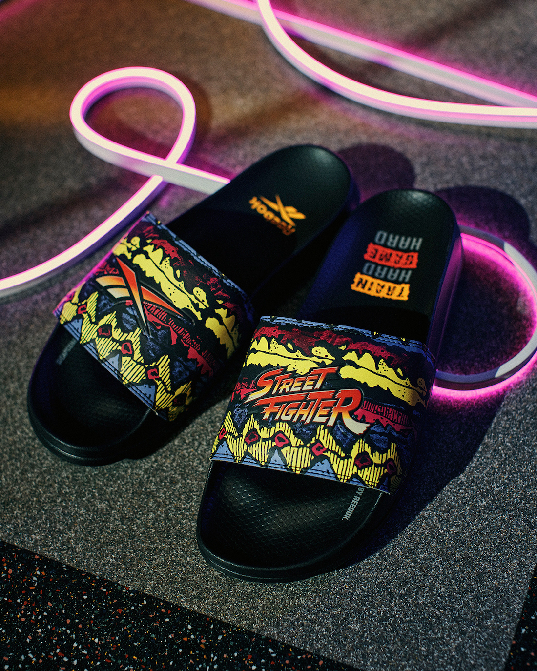 Street Fighter Reebok Classic Slide