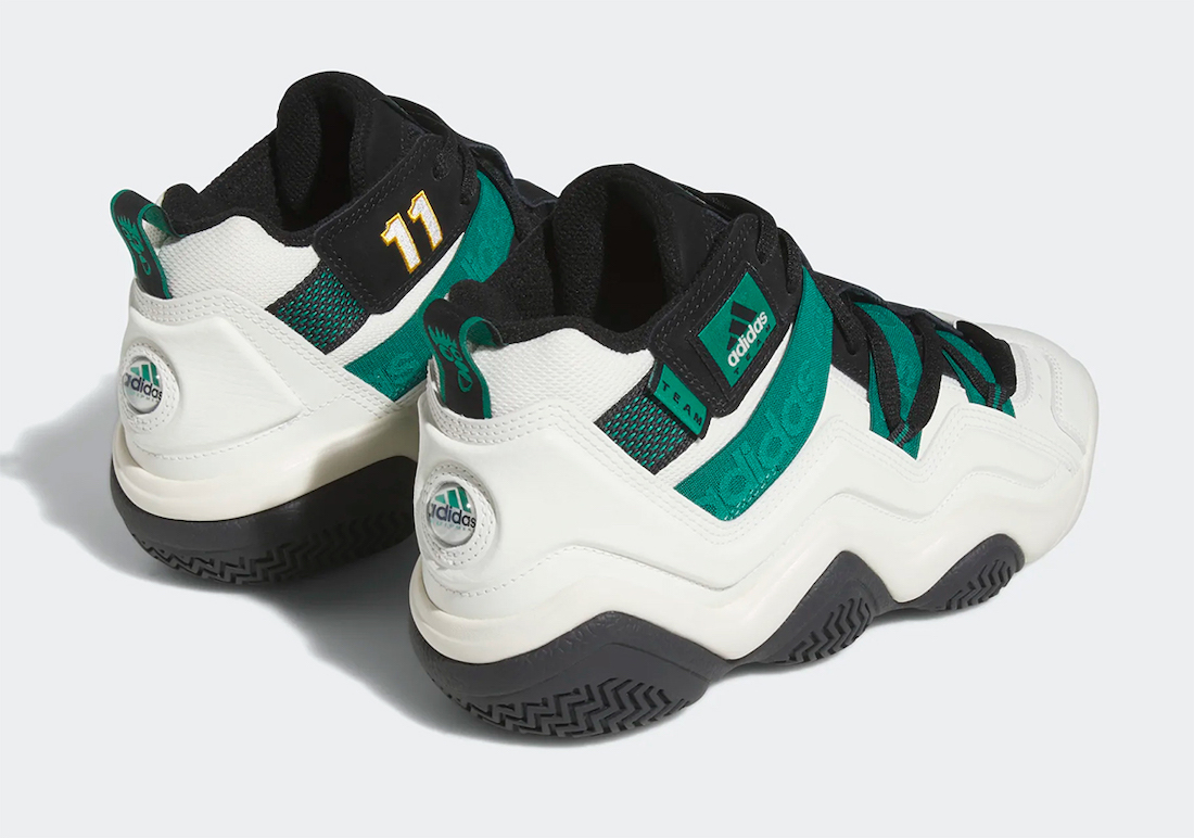 adidas Top Ten 2000 Green FZ6221 Heel