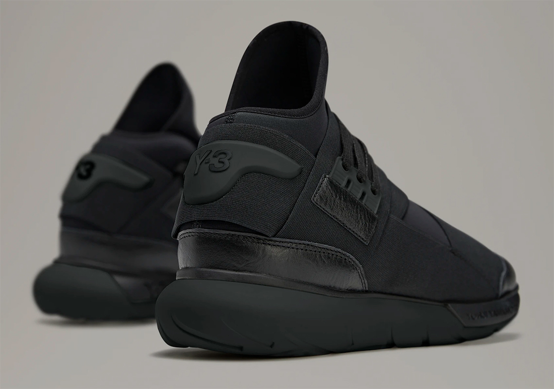 adidas Y-3 Qasa High Triple Black IG9434 Release Date Lateral