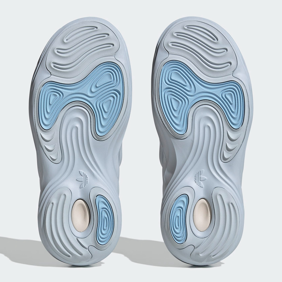 adidas adiFOM Q Halo Blue Aluminum HQ4322 Release Date On-Feet