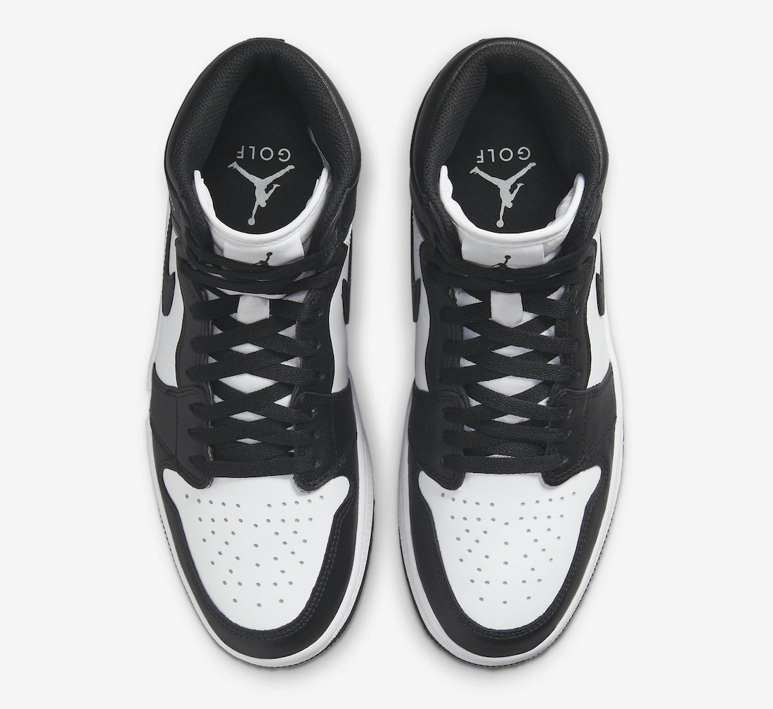 Air Jordan 1 High Golf Panda White Black DQ0660-101 Release Date