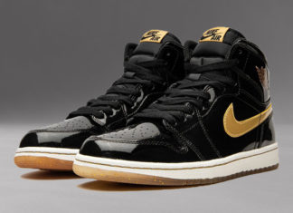 球鞋谈话。Air Jordan 1 High OG “Black and Gold”（黑金）。