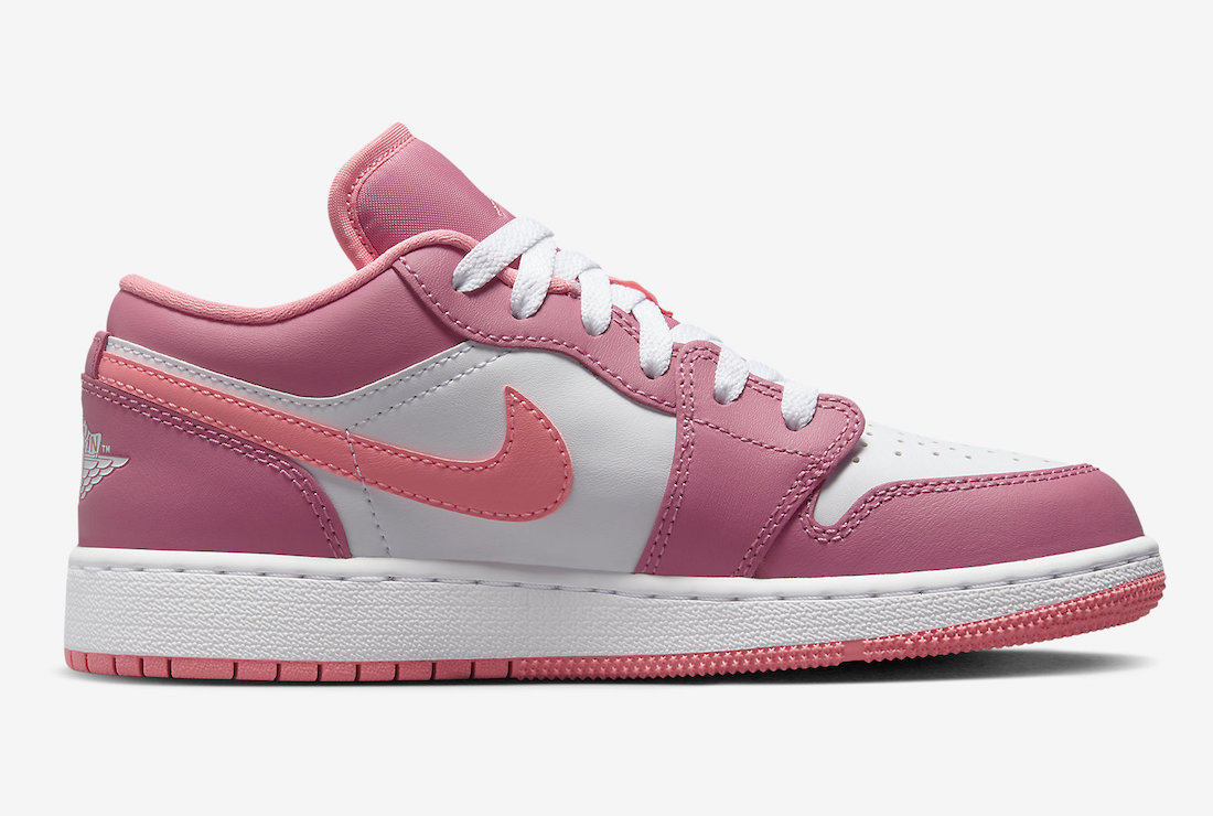 Air Jordan 1 Low GS Desert Berry 553560-616 Release Date
