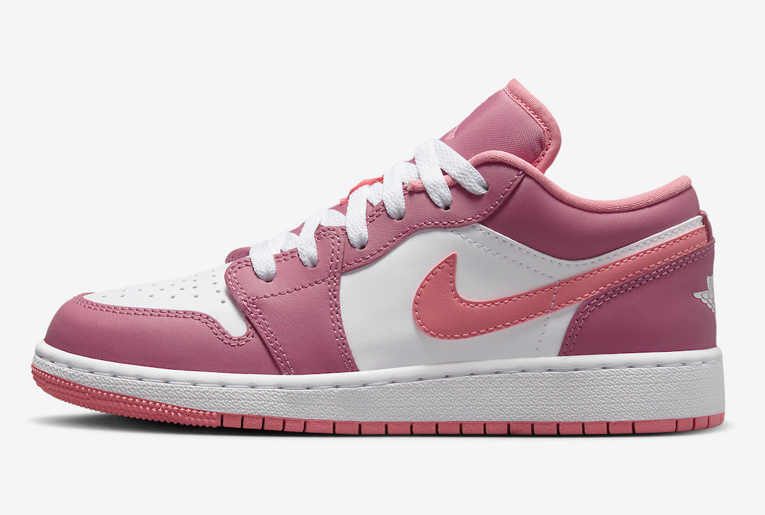 Air Jordan 1 Low GS Desert Berry 553560-616 Release Date