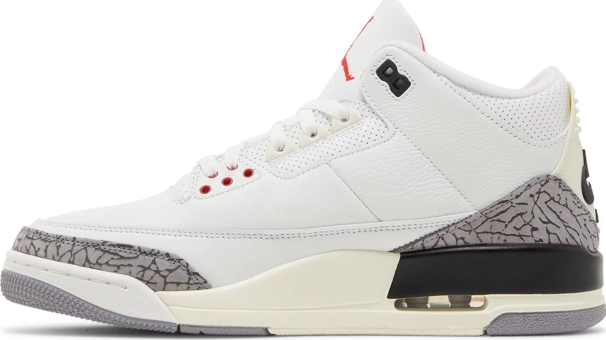 Air Jordan 3 White Cement Reimagined 2023 DN3707-100 Release Date