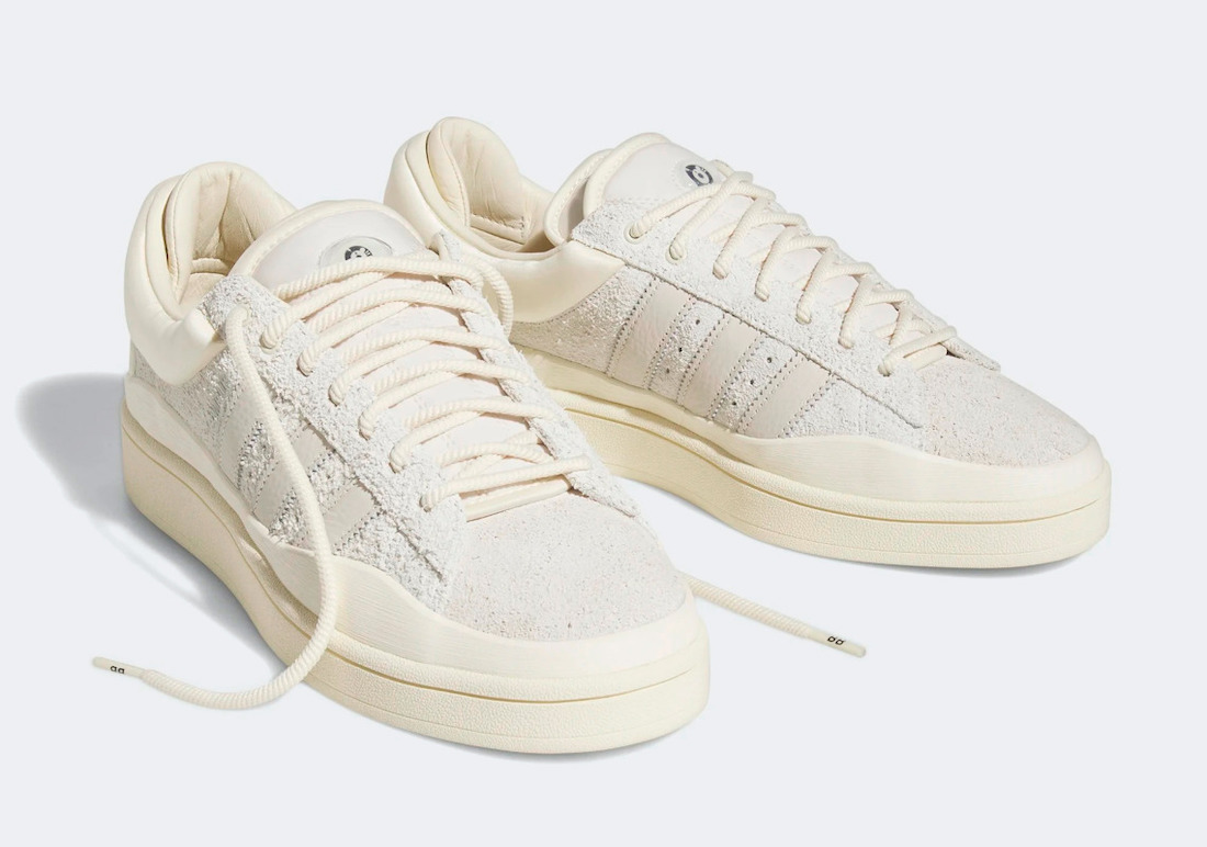 Bad Bunny adidas Campus Cloud White FZ5823 Release Date