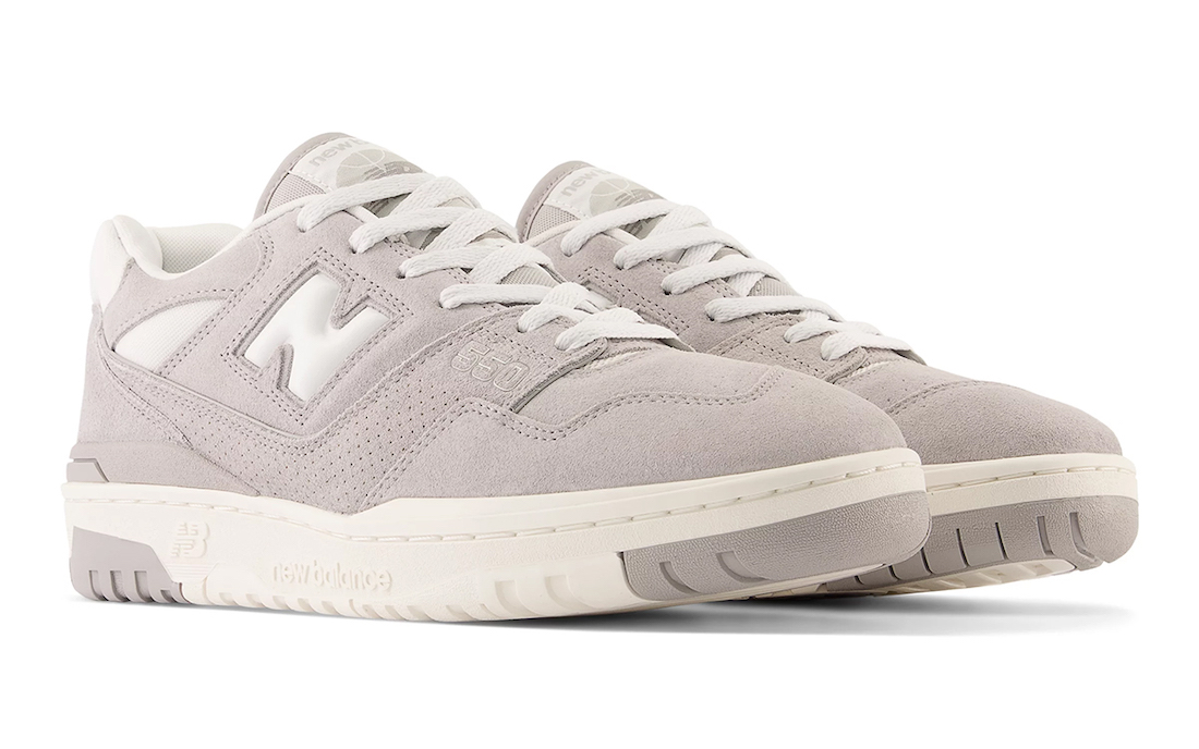 New Balance 550 Concrete Suede BB550VNB Release Date Lateral