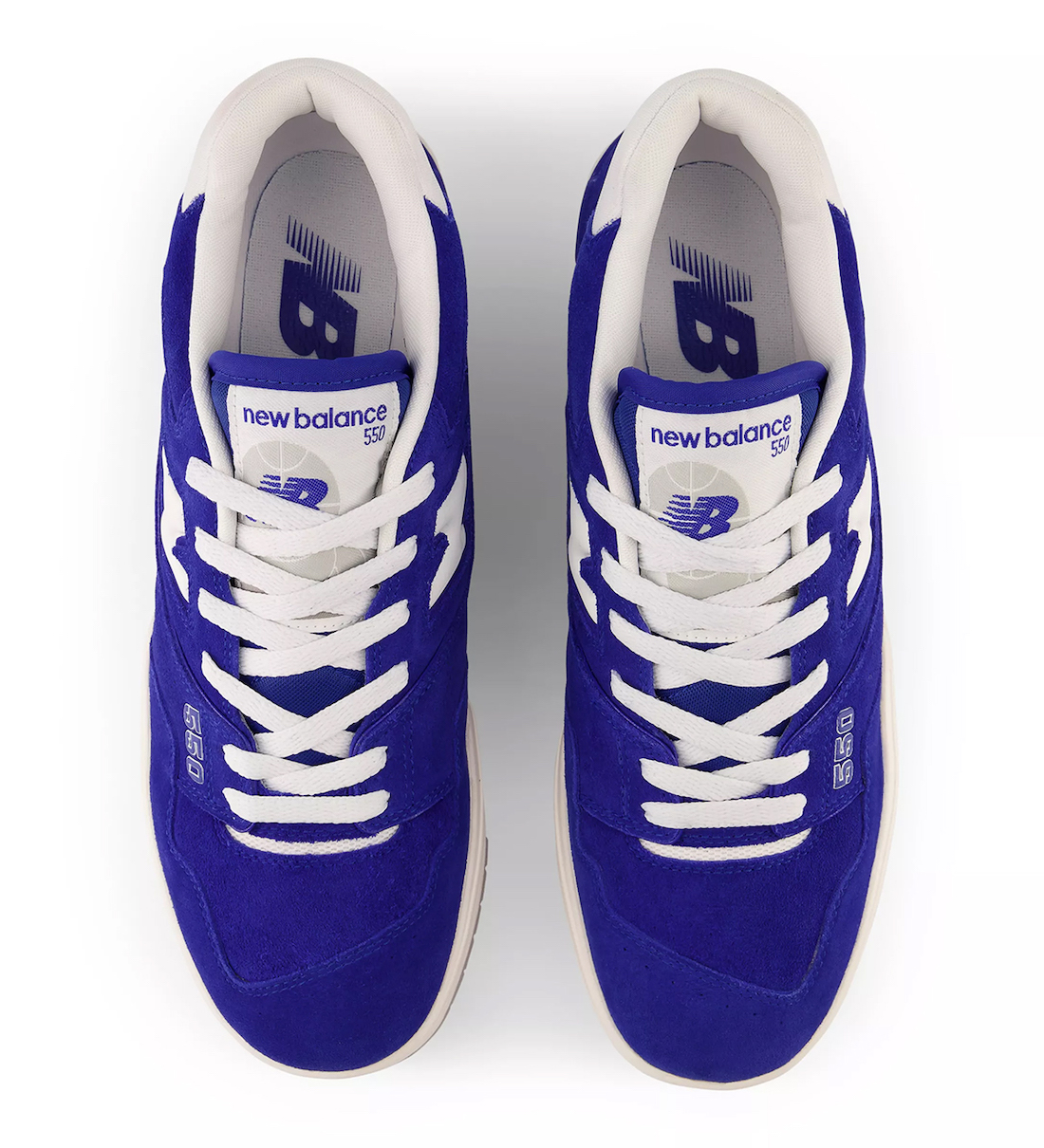 New Balance 550 Team Royal Suede BB550VNA Release Date Lateral