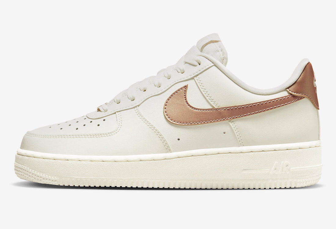 Nike Air Force 1 Low WMNS Metallic Red Bronze DD8959-109 Release Date