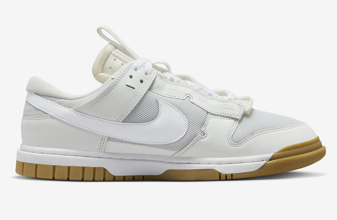 耐克Dunk Low重制版 "白胶 "的官方照片 Nike Dunk Low, Nike Dunk, NIKE, Dunk Low, Dunk