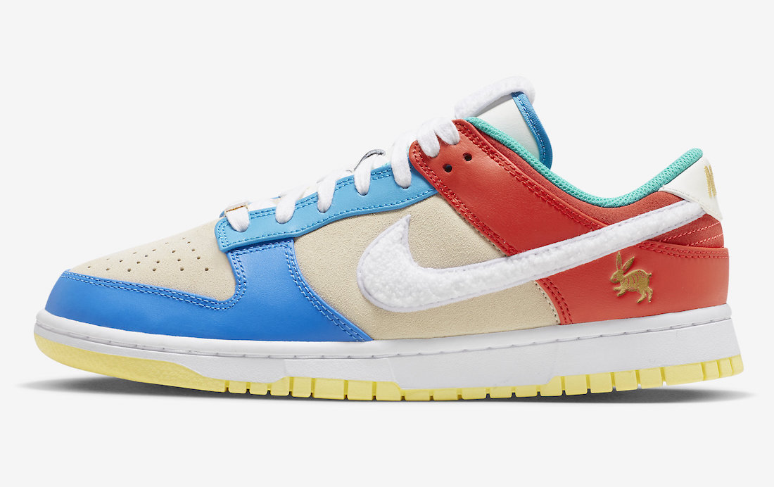 Nike Dunk Low Year of the Rabbit FD4203-111 Release Date