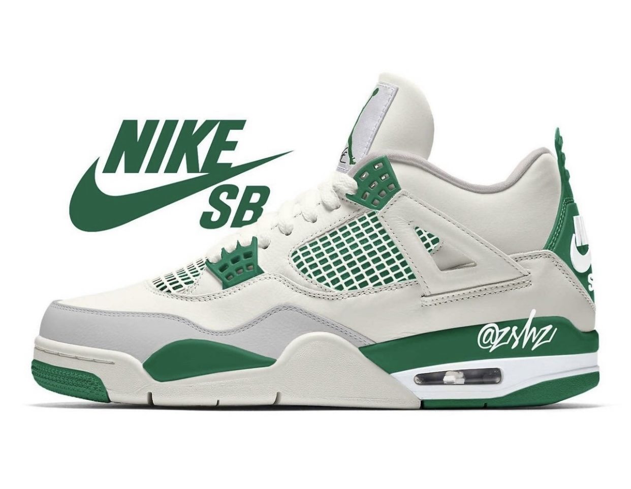 Nike SB x Air Jordan 4 Pine Green DR5415-103 Release Date