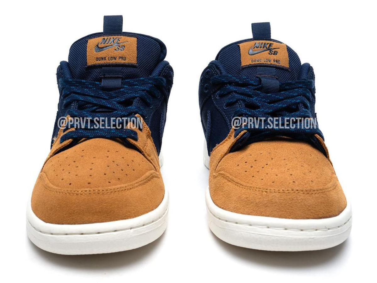 Nike SB Dunk Low Midnight Navy Desert Ochre Sail DX6775-400 Release Date