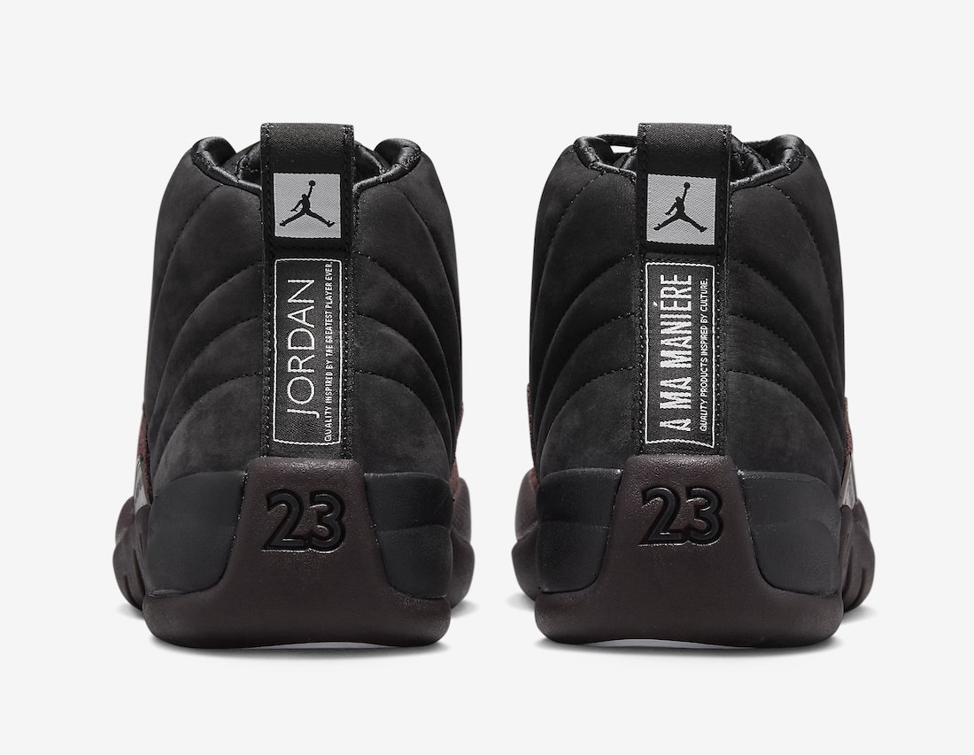 A Ma Maniere Air Jordan 12 Black DV6989-001 Release Date