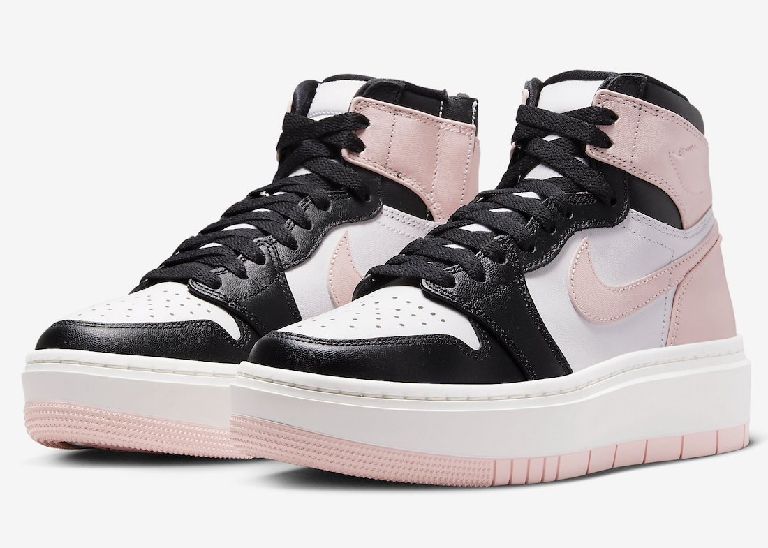 Air Jordan 1 Elevate High Black Toe Pink DN3253-061 Release Date