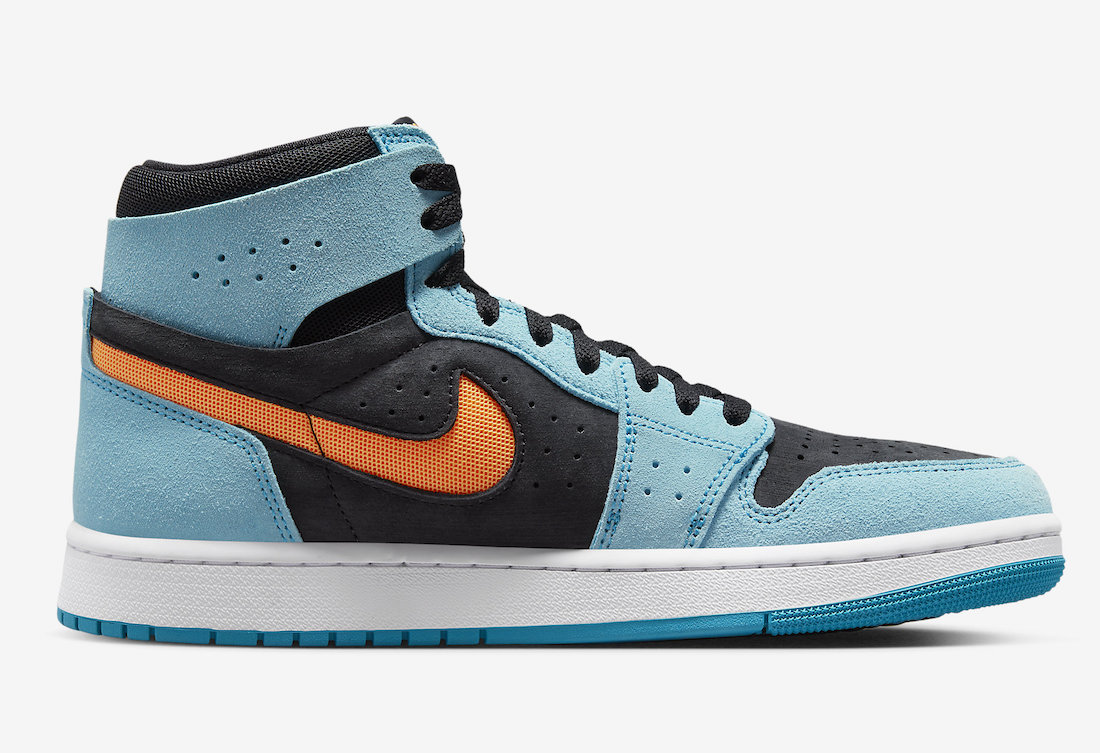 Air Jordan 1 High Zoom CMFT 2 Blue Orange Black DV1307-408 Release Date