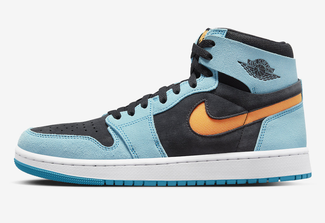 Air Jordan 1 High Zoom CMFT 2 Blue Orange Black DV1307-408 Release Date