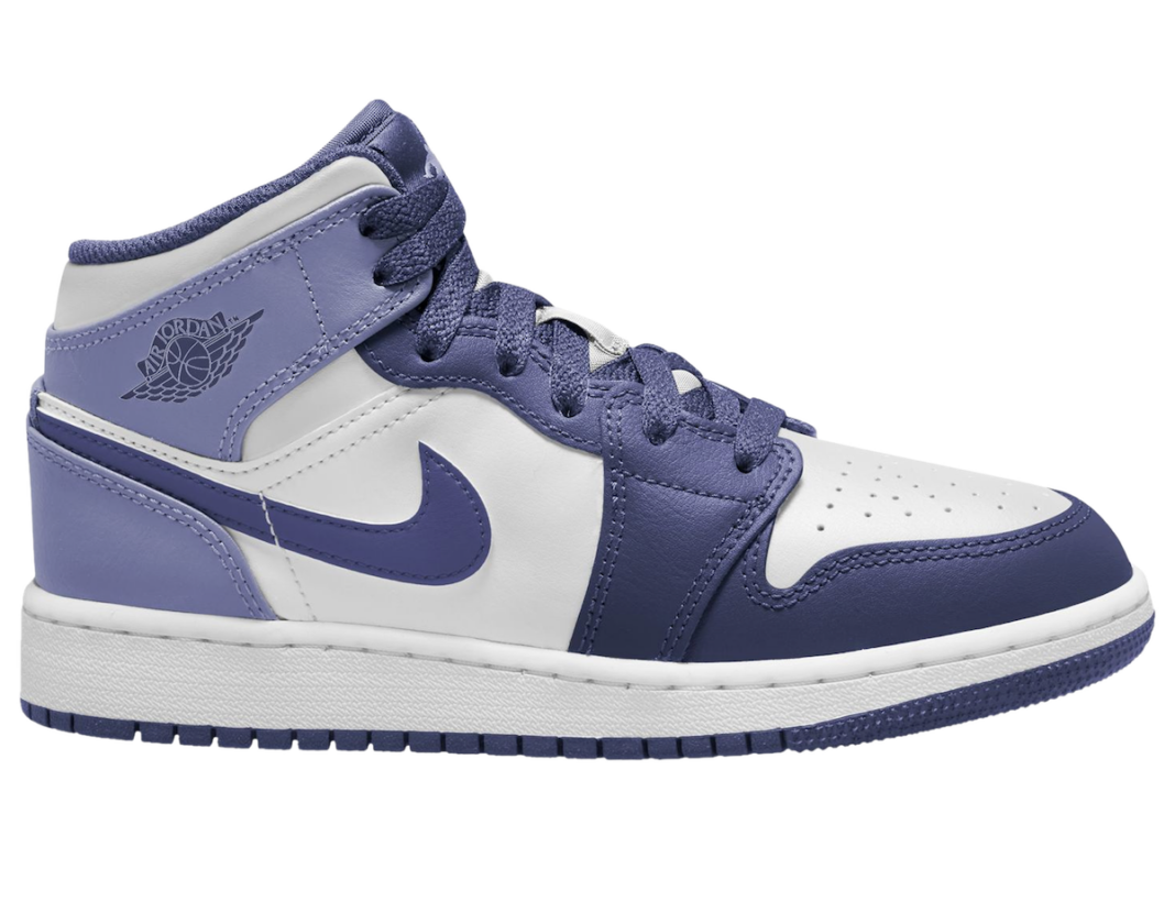 初见。Air Jordan 1 Mid “Sky J Purple”