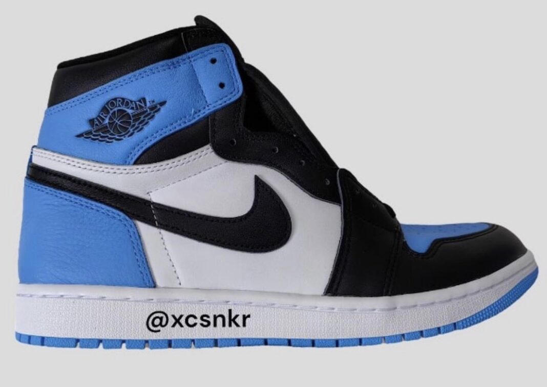 Air Jordan 1 High OG “UNC Toe “的新外观