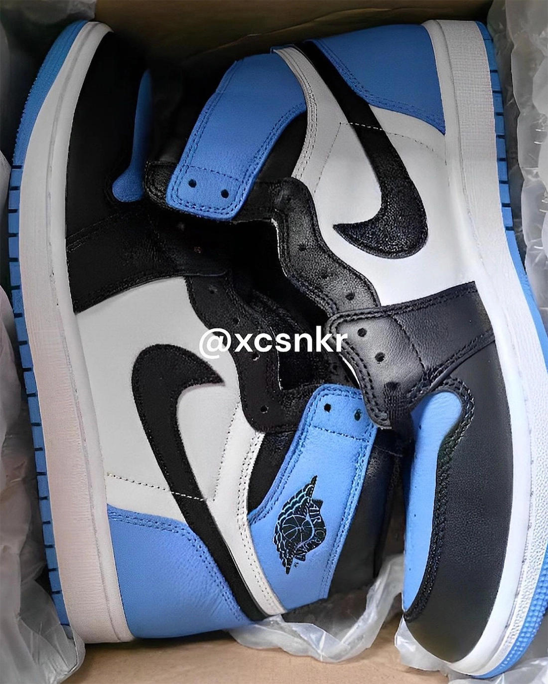 Air Jordan 1 UNC Toe University Blue DZ5485-400 Release Date