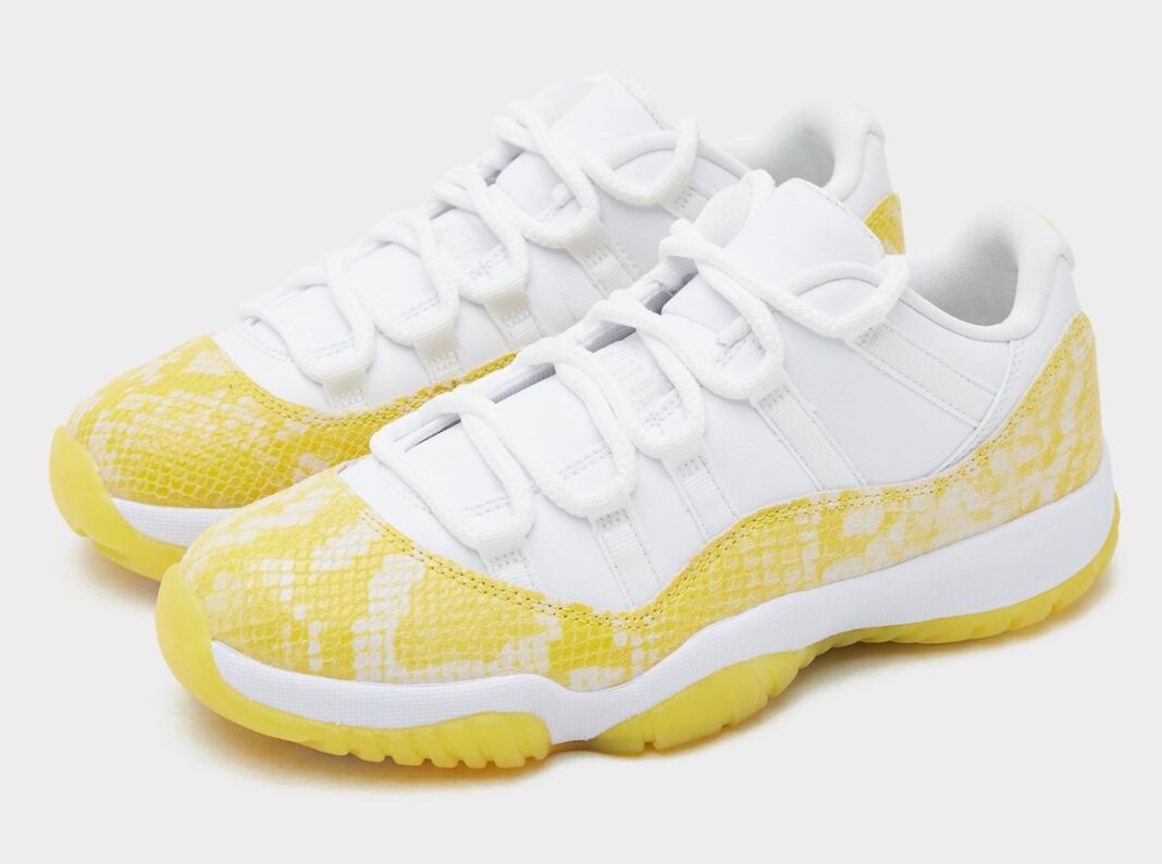 详细了解Air Jordan 11 Low “Yellow Snakeskin “的情况