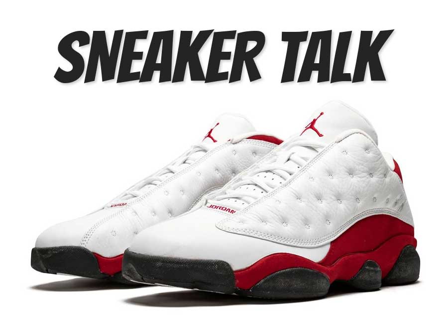 球鞋谈话。Air Jordan 13 Low “Cherry”