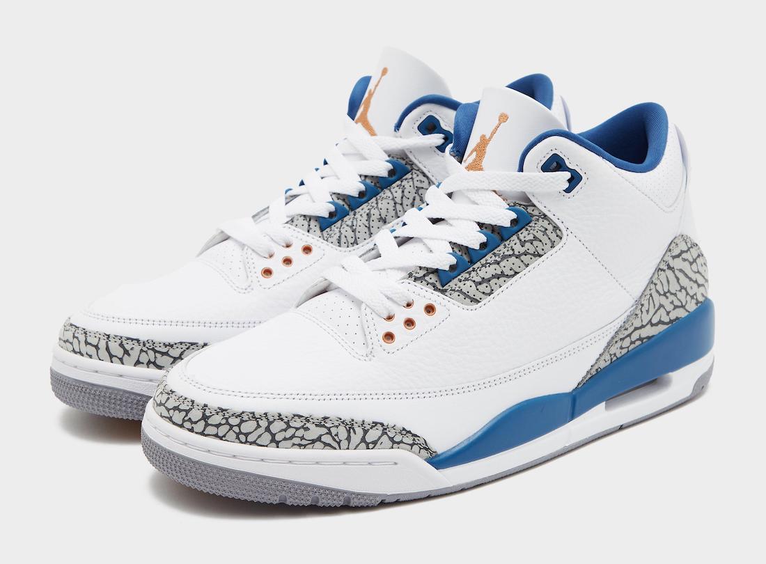 Air Jordan 3 Wizards PE CT8532-148 Release Date