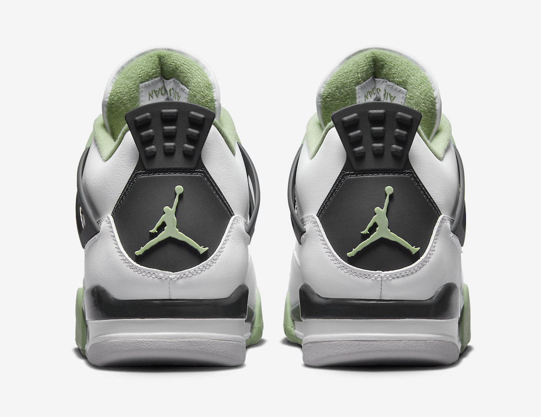 Air Jordan 4 Seafoam AQ9129-103 Release Date On-Feet