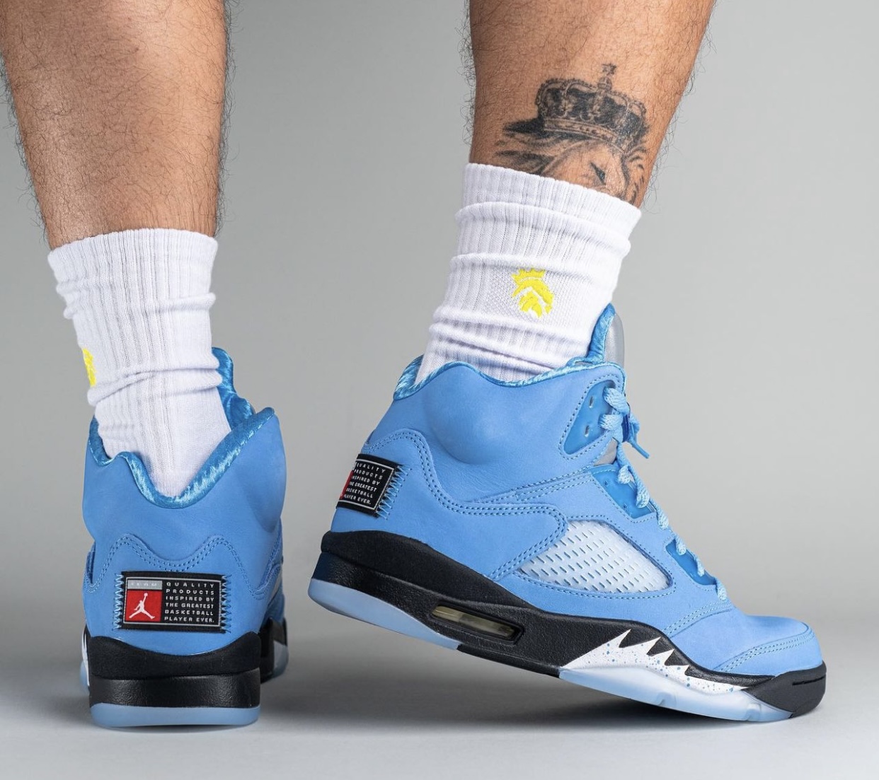 Air Jordan 5 UNC University Blue Release Date DV1310-401