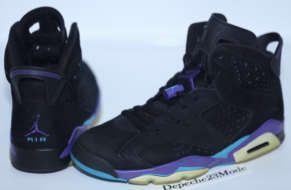 Air Jordan 6 Aqua 2010 Sample