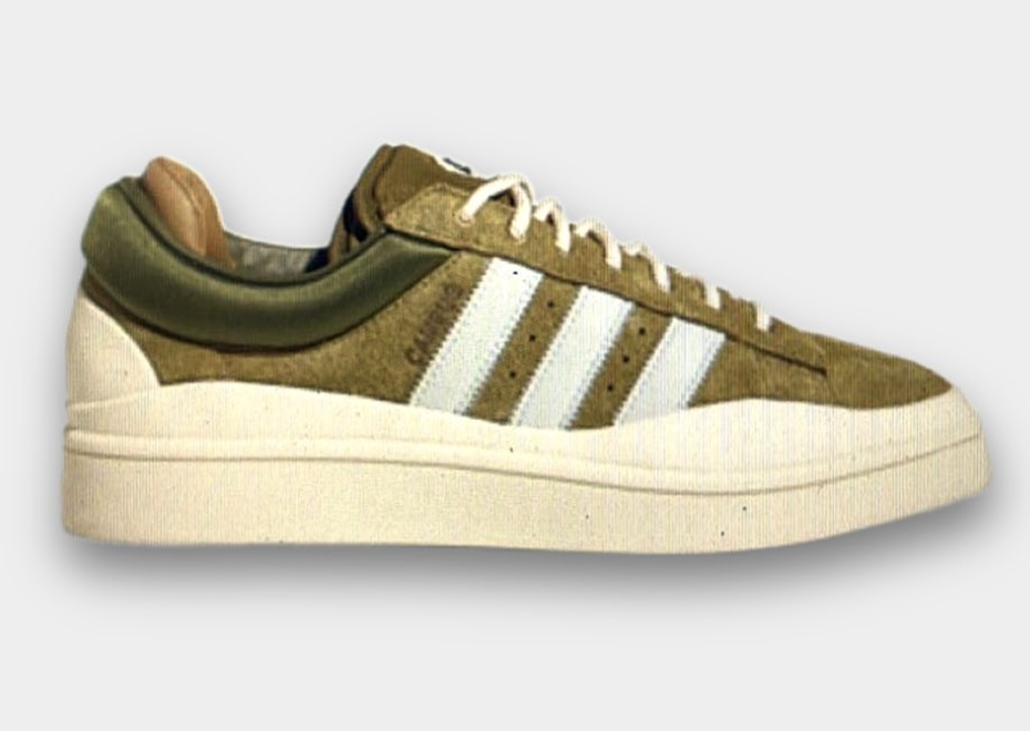 初见。Bad Bunny x adidas Campus Light “Olive”。