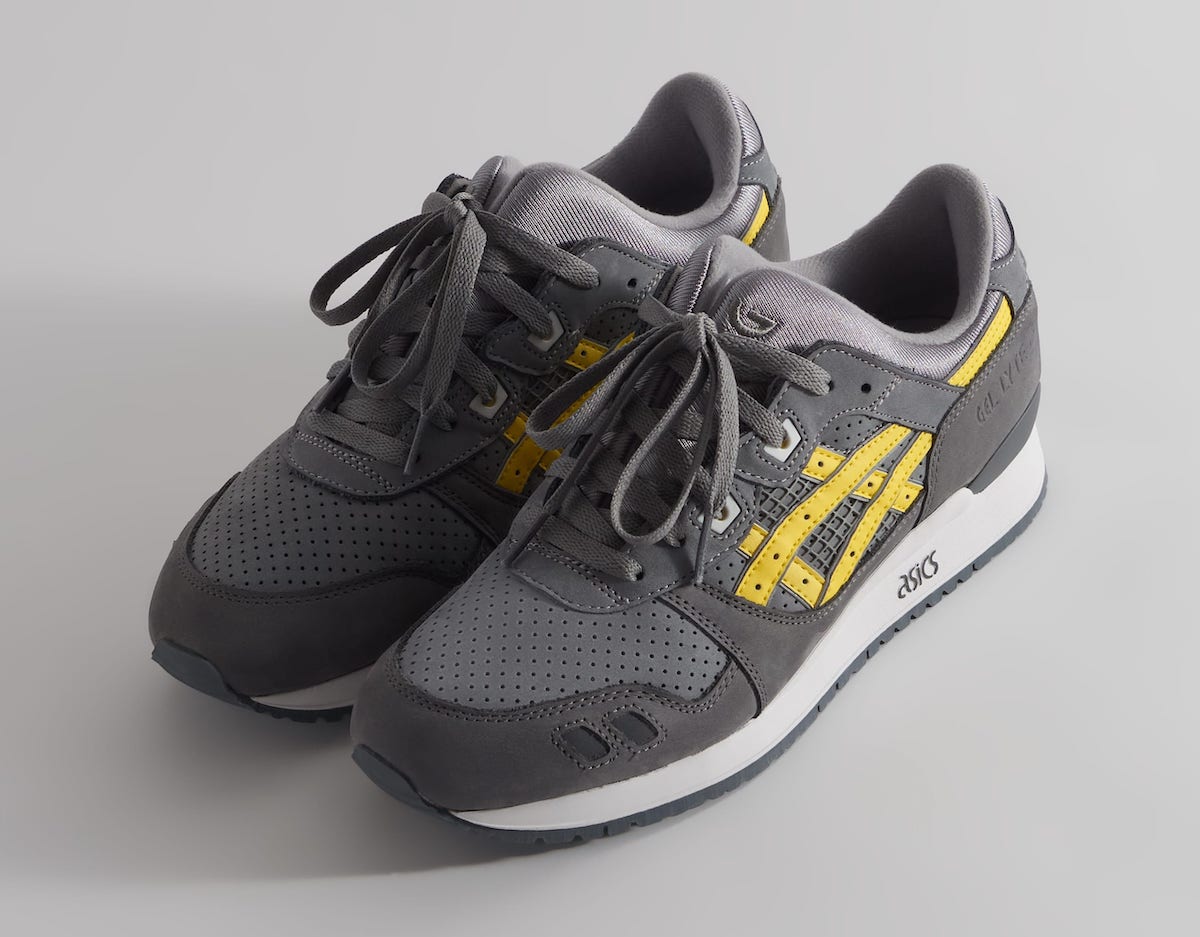 Kith ASICS Gel Lyte 3 Remastered Super Yellow