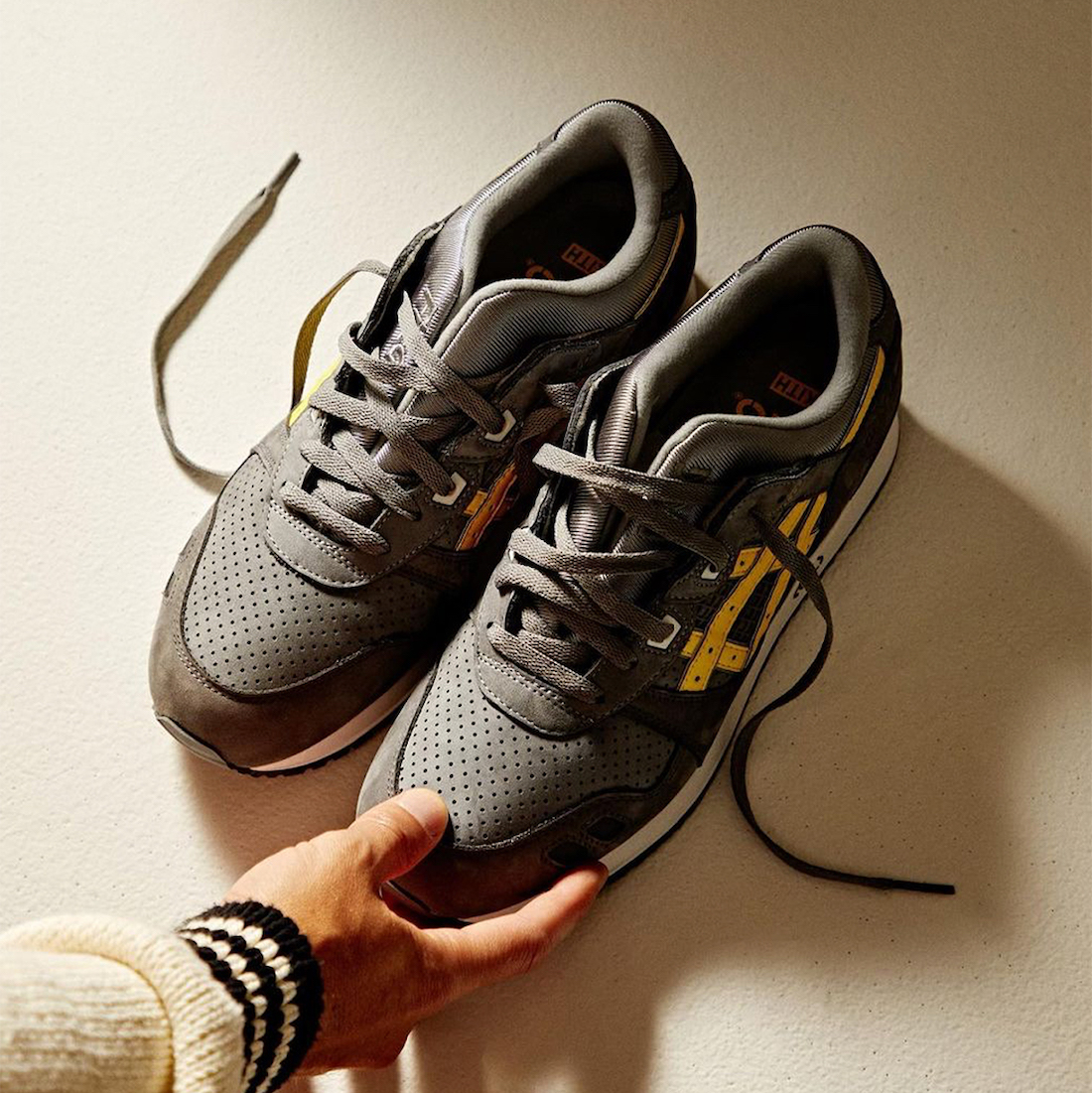 Kith ASICS Gel Lyte III Remastered Super Yellow