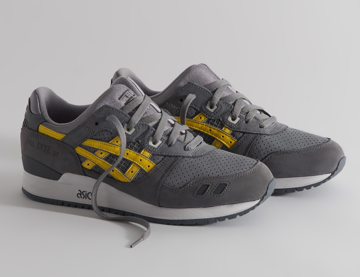 Kith ASICS Gel Lyte III Remastered Super Yellow