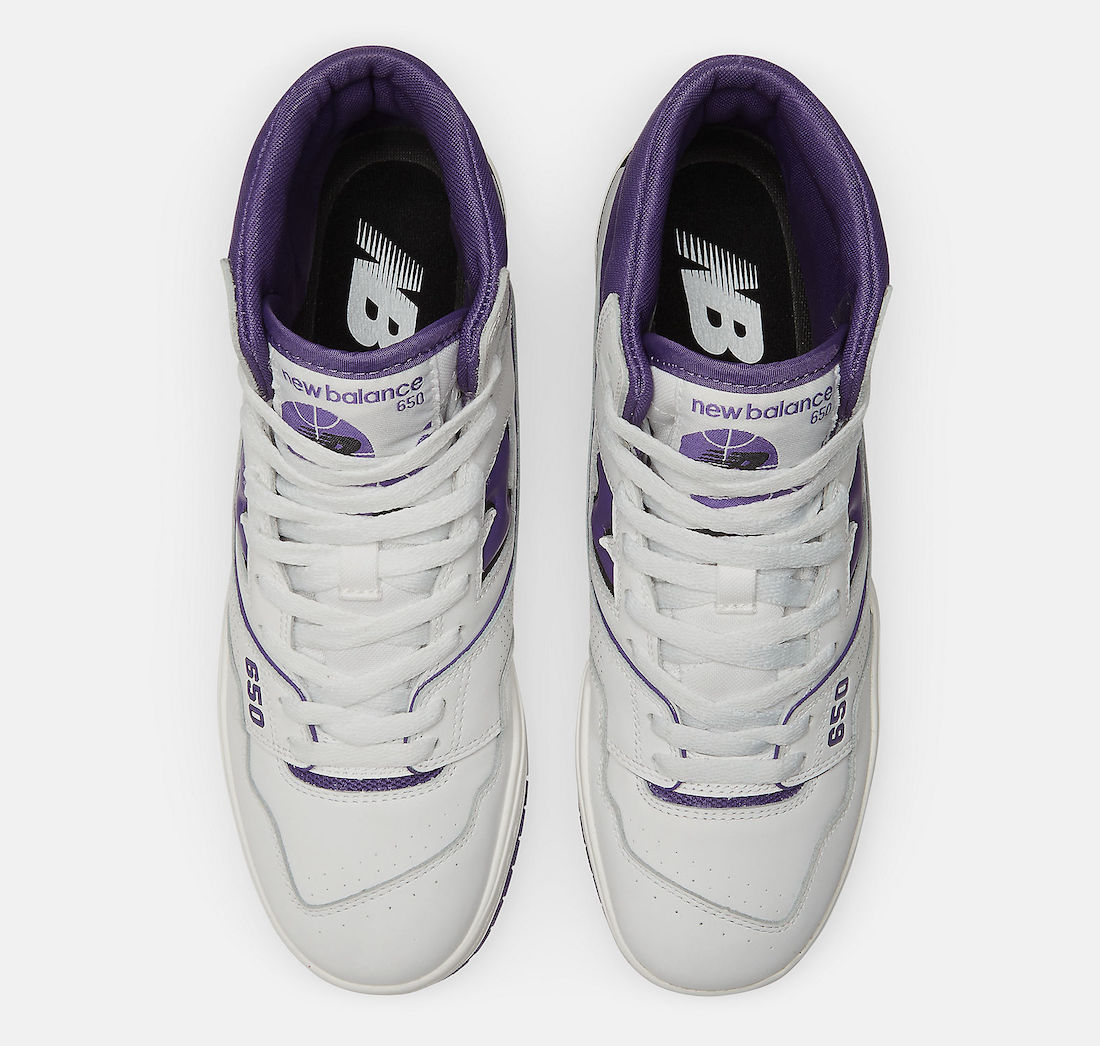 New Balance 650 Interstellar White Purple BB650RCF