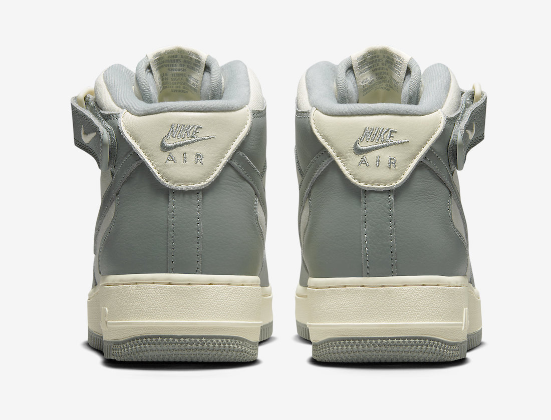 Nike Air Force 1 Mid Mica Green Coconut Milk FB2036-100 Release Date