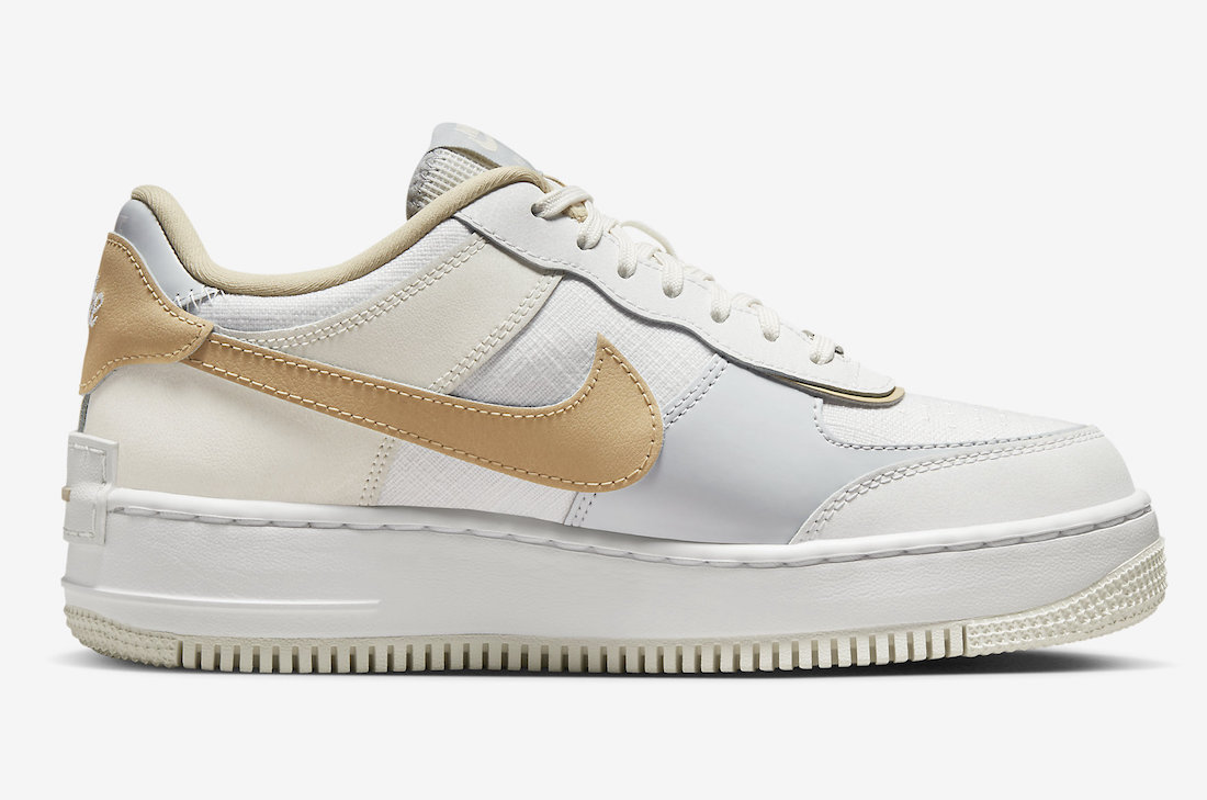 Nike Air Force 1 Shadow Sail Tan DV7449-100 Release Date